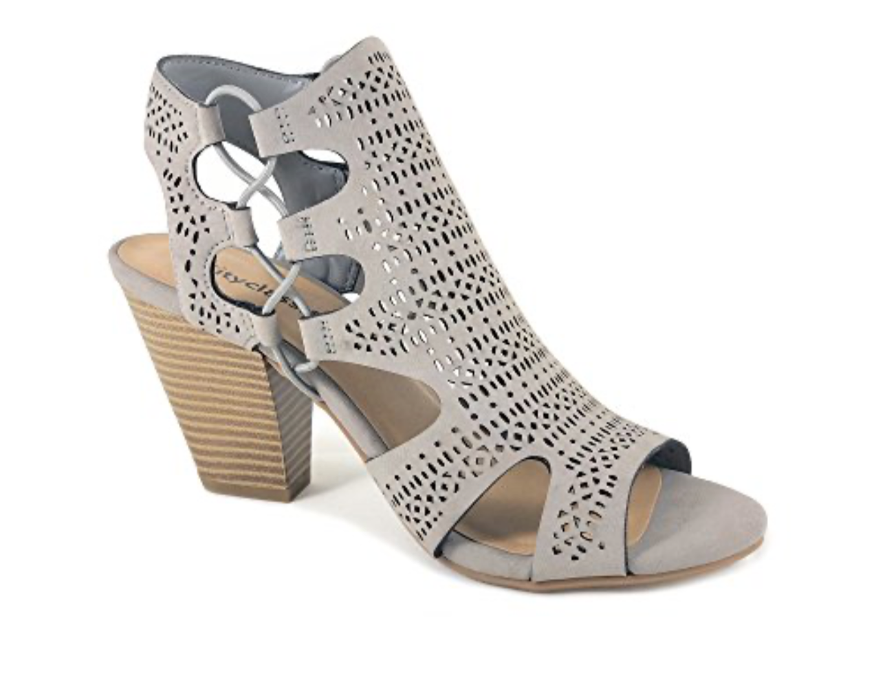 Open Toe Perforated Sandal_7.5