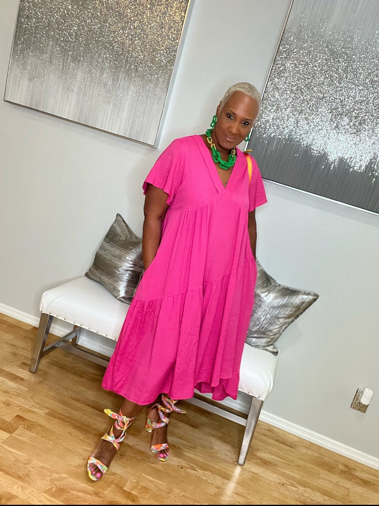 Pink Dress