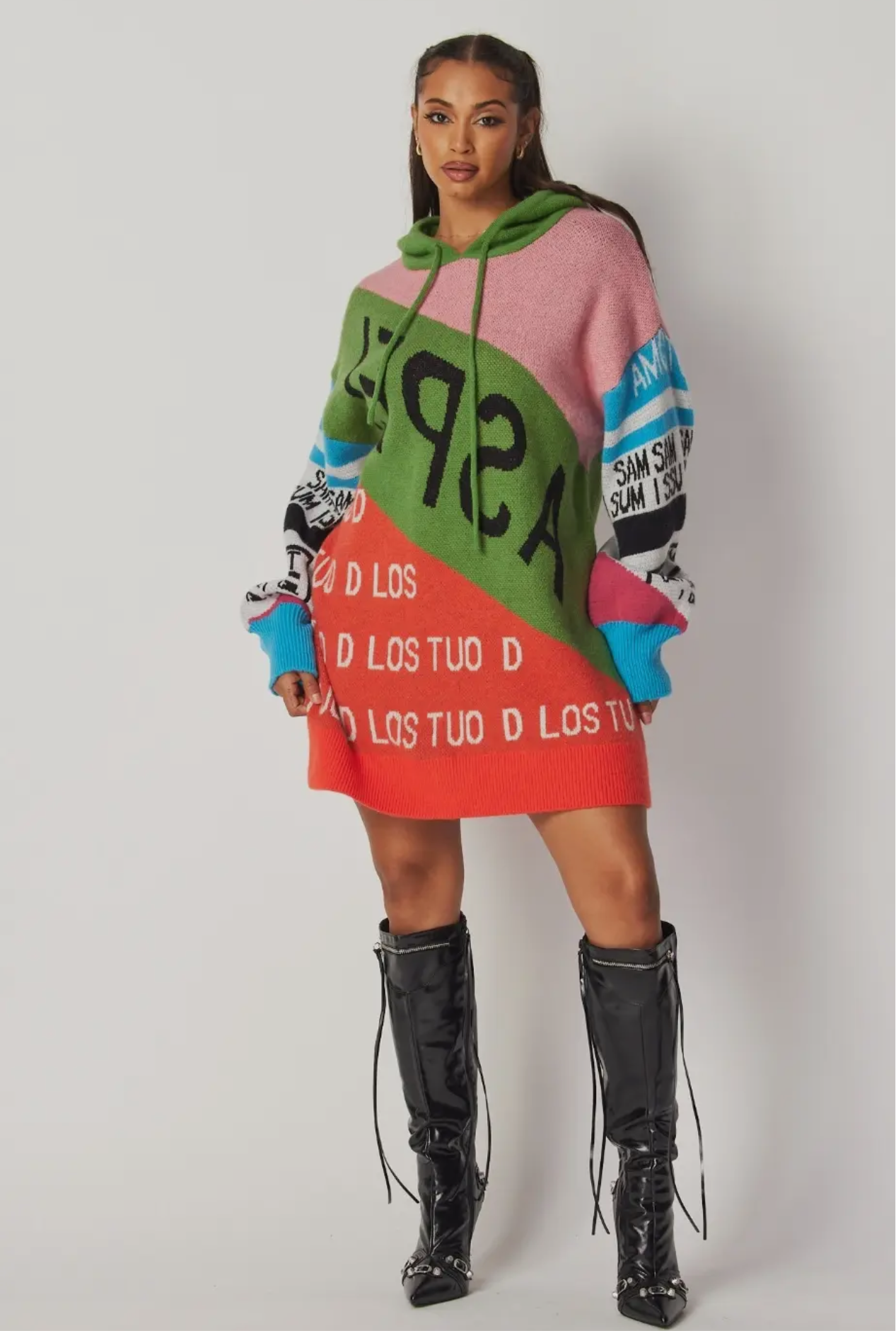 GIA Oversized Hoodie Dress