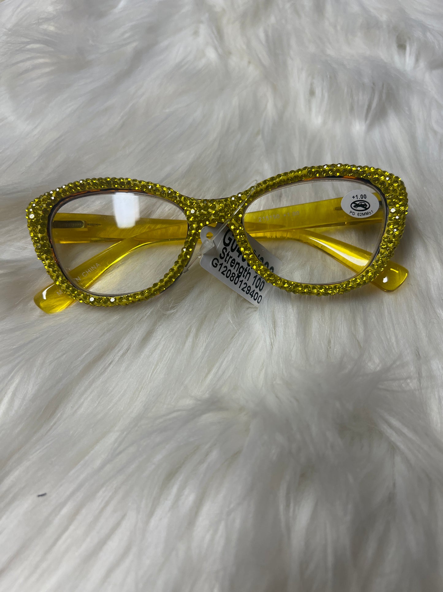 Yellow Bling Reader