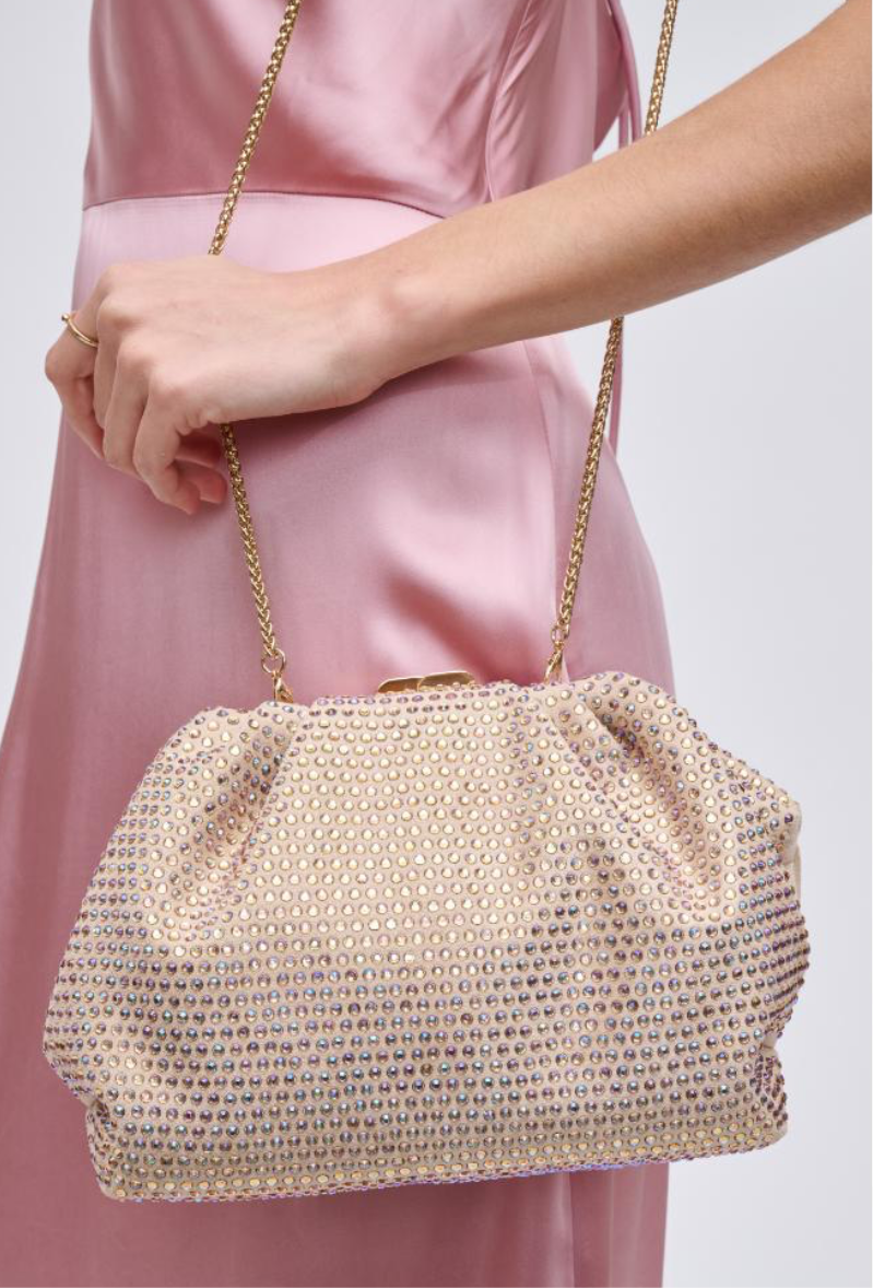 Arielle Evening Bag_Light Gold