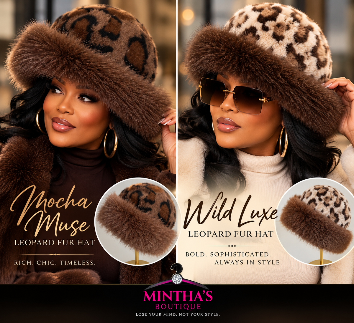 Mocha Muse & Wild Luxe — two different leopard vibes