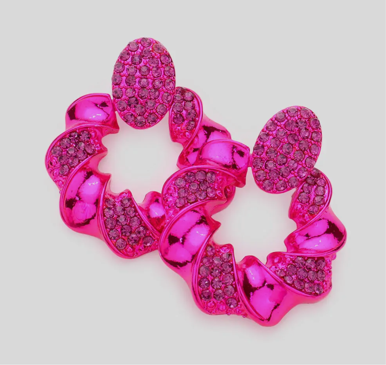 Mini Rhinestone Earrings