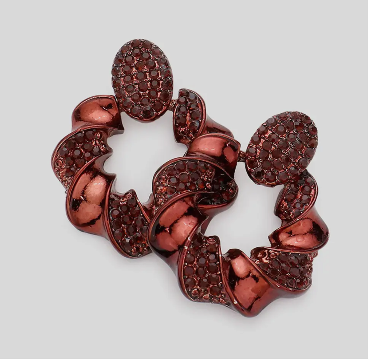 Mini Rhinestone Earrings
