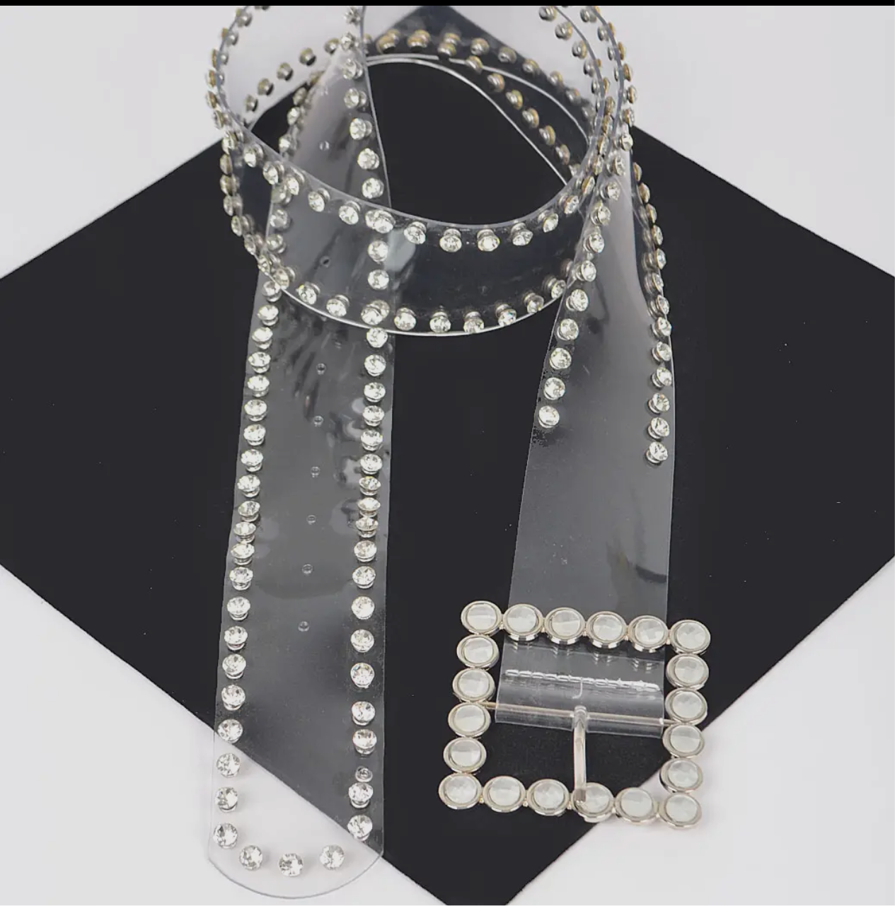 Rhinestone Wide Belt_Curvy