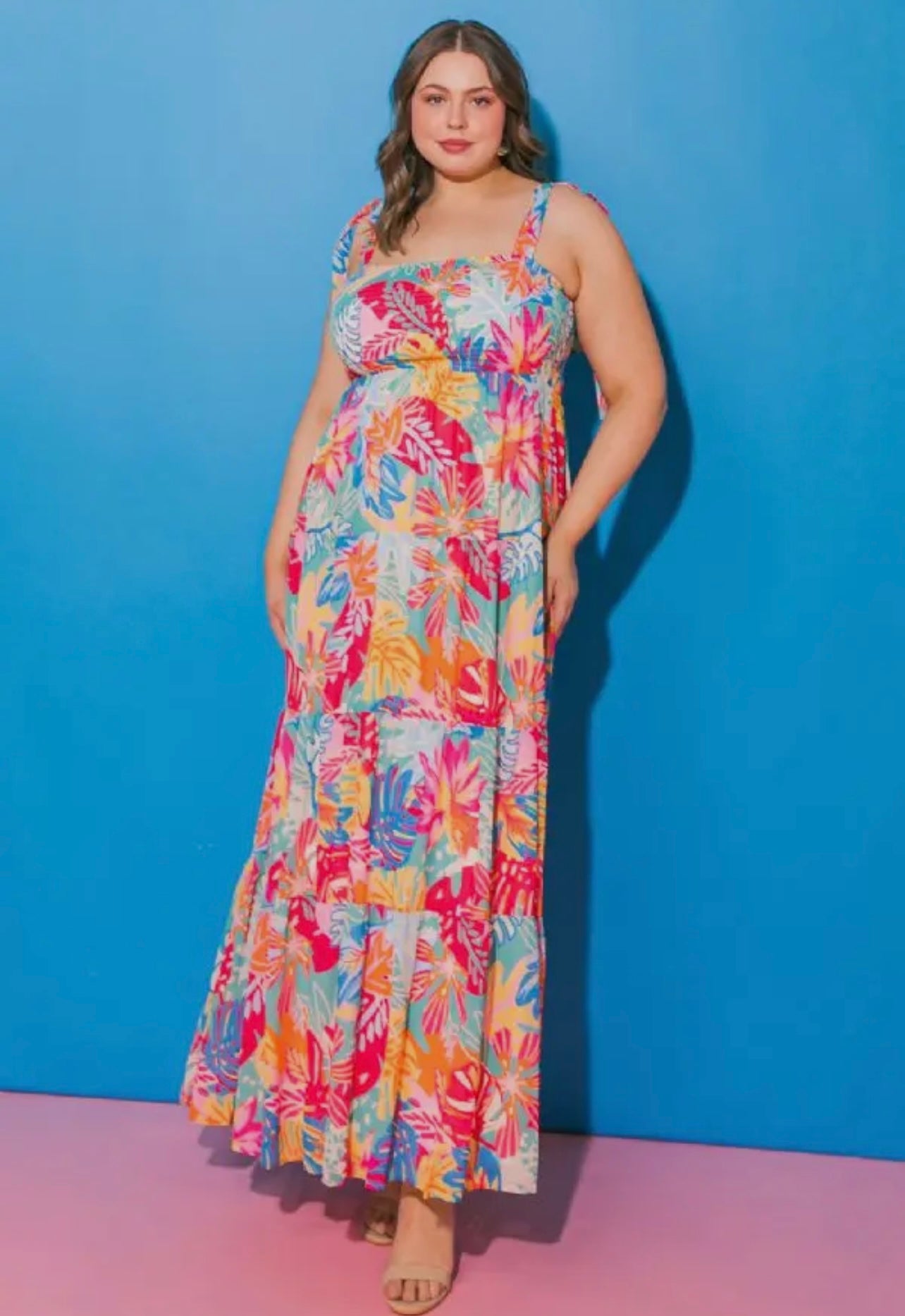 Pinky Skie Maxi Dress