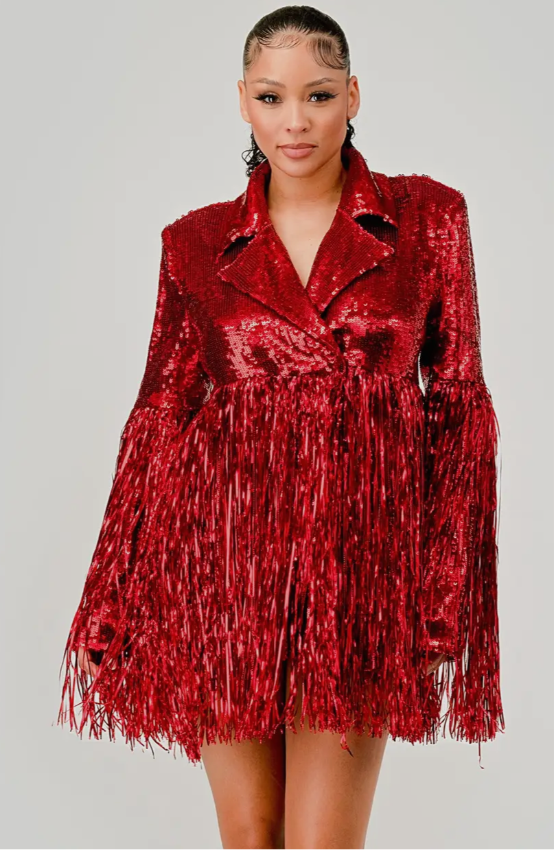 Class Me Up Sequins Party Dress