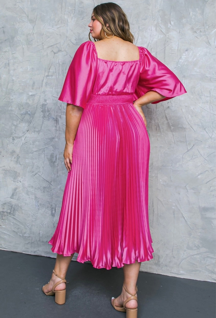 Saturday’s Satin Dress