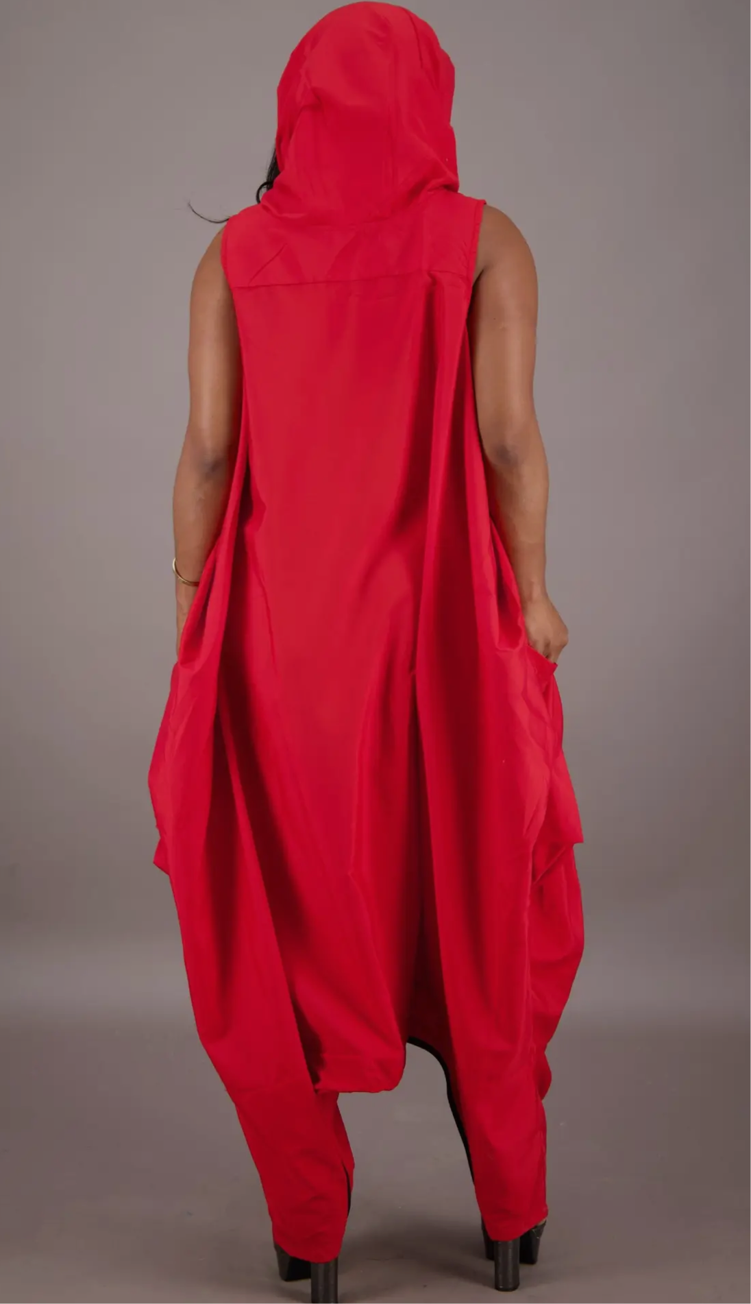 Varsity Hooded Jumpsuit