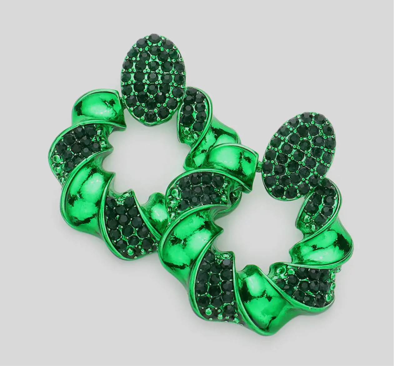 Mini Rhinestone Earrings