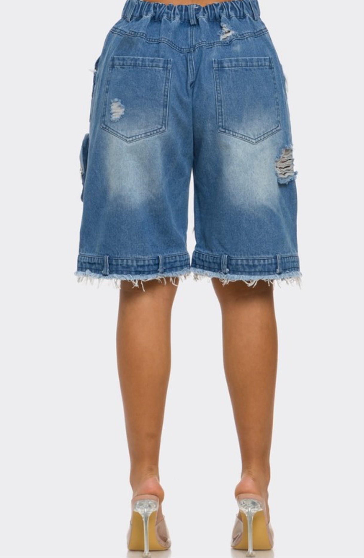 Girlfriend Utility-Chic Cargo Shorts