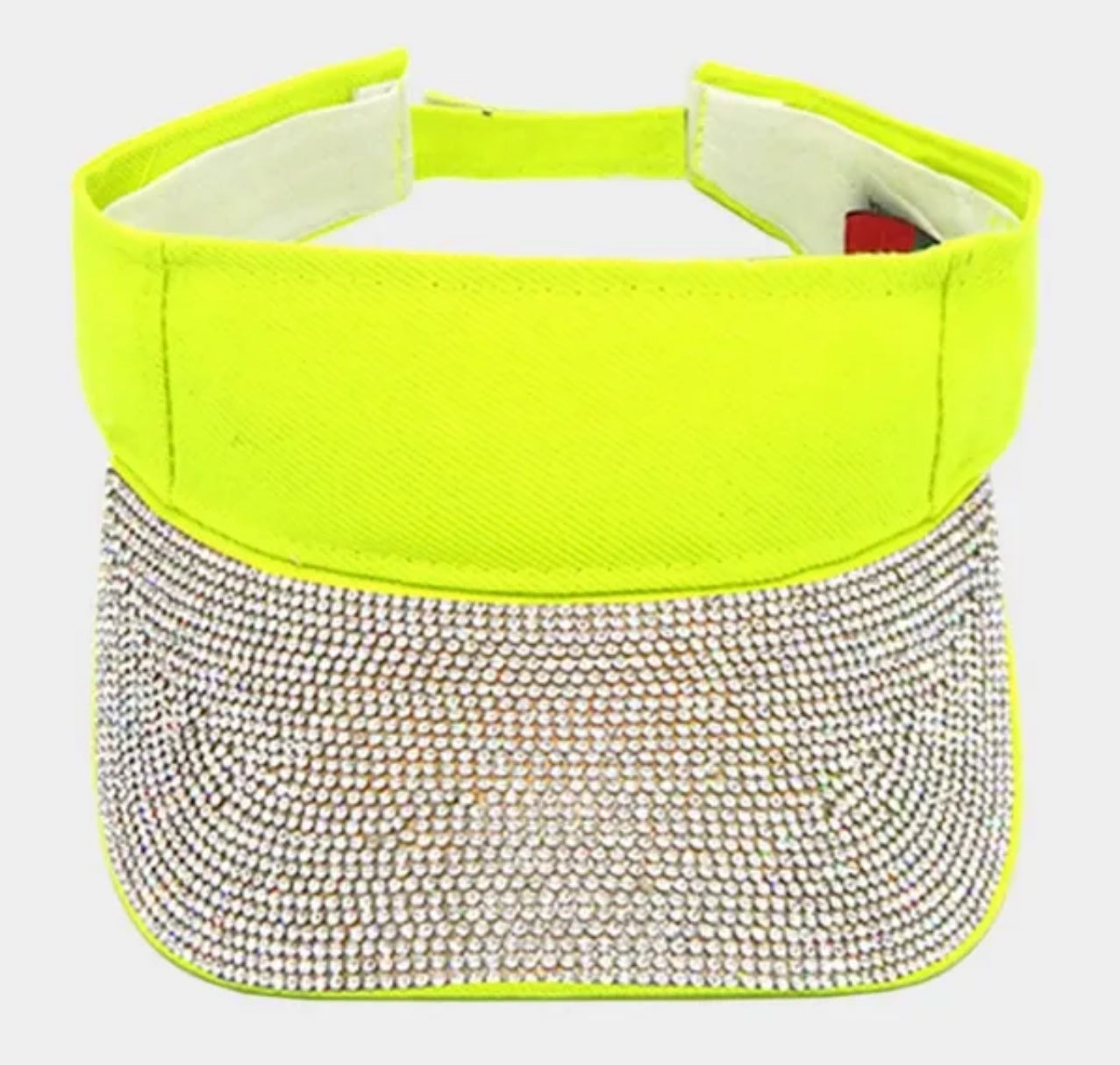 Bling Rhinestone Sports Sun Visor