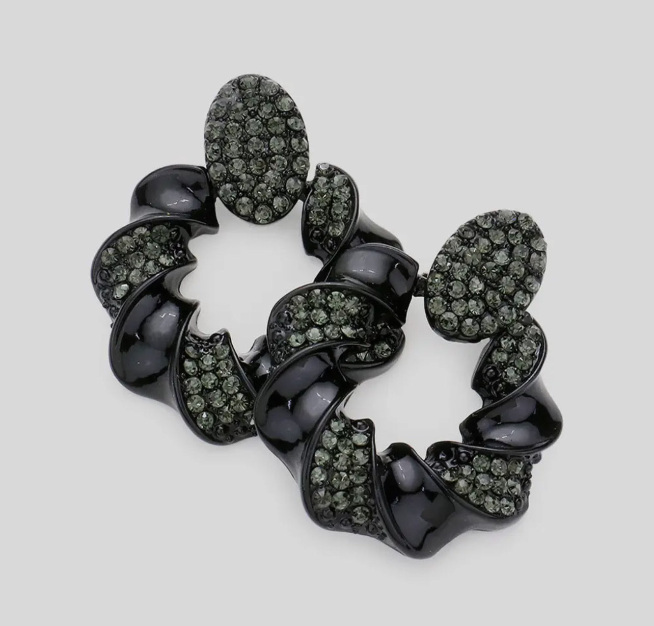 Mini Rhinestone Earrings