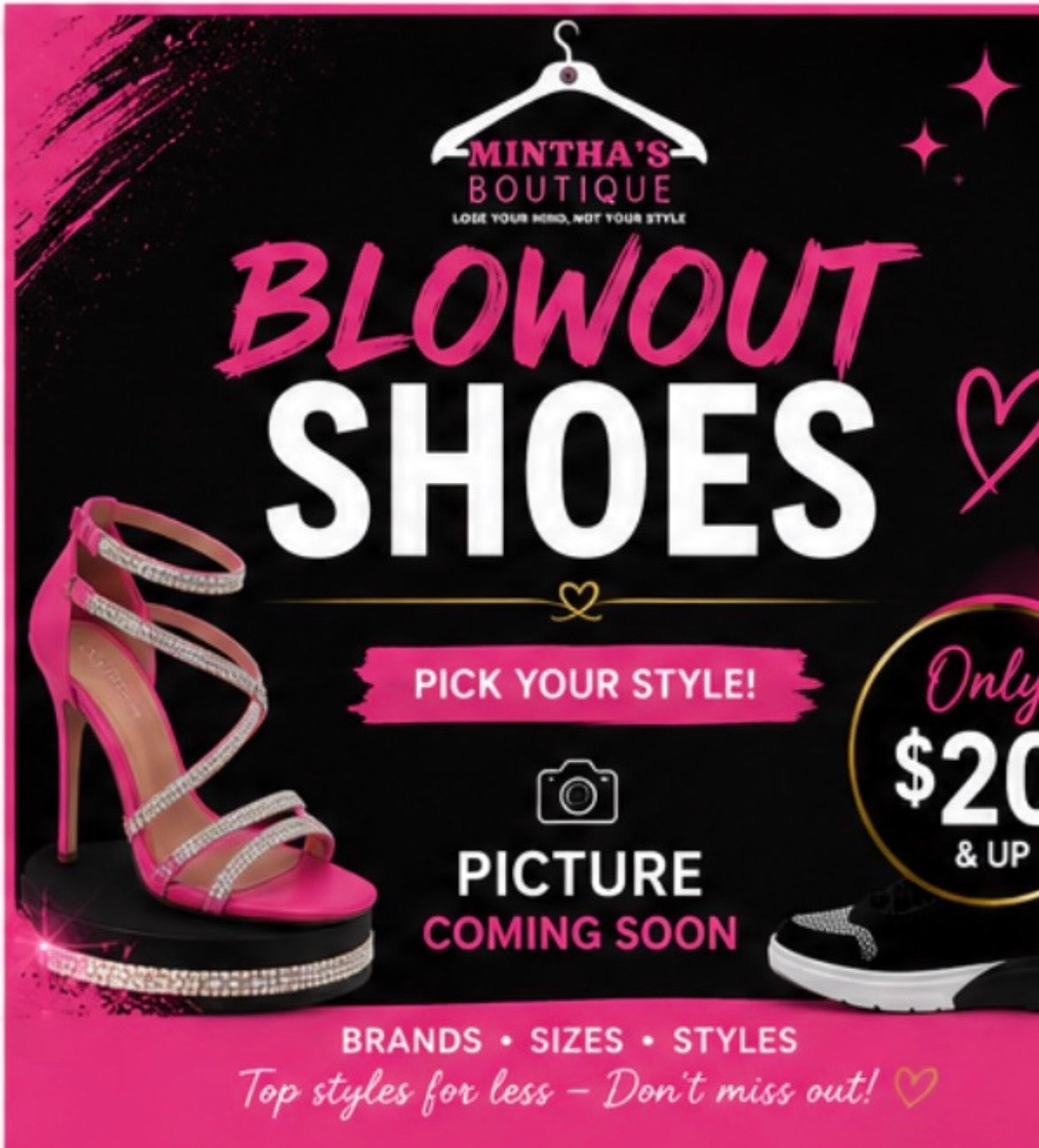 39 BLOWOUT FOOTWEAR SALE
