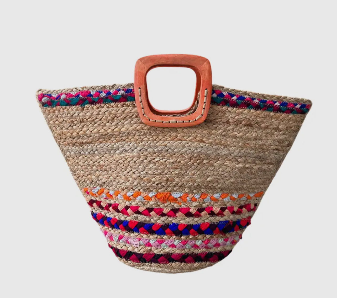 Beach Retreat Woven Tote Bag
