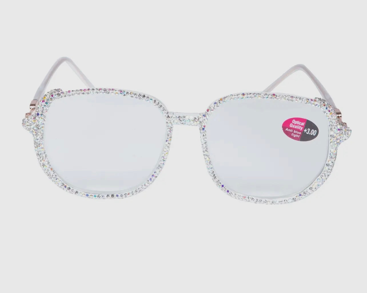 AB ROUND HANDMADE RHINESTONE READERS 0468