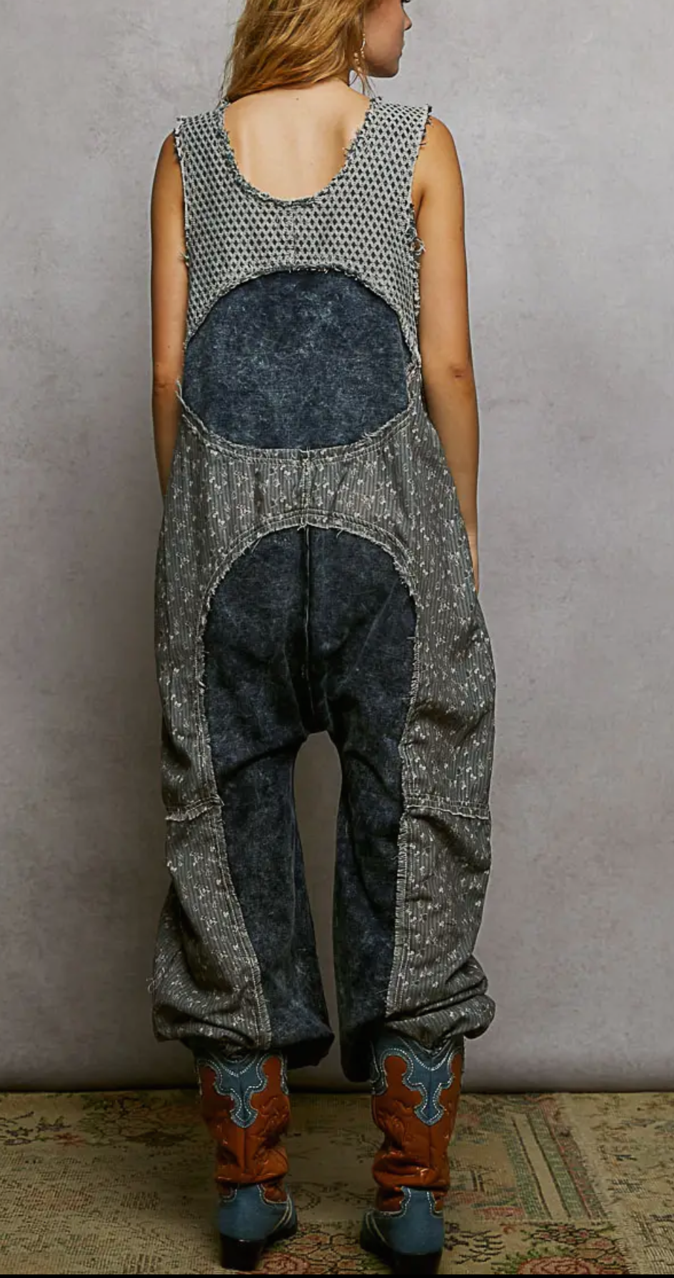 French Quarter Terry Jogger Overalls