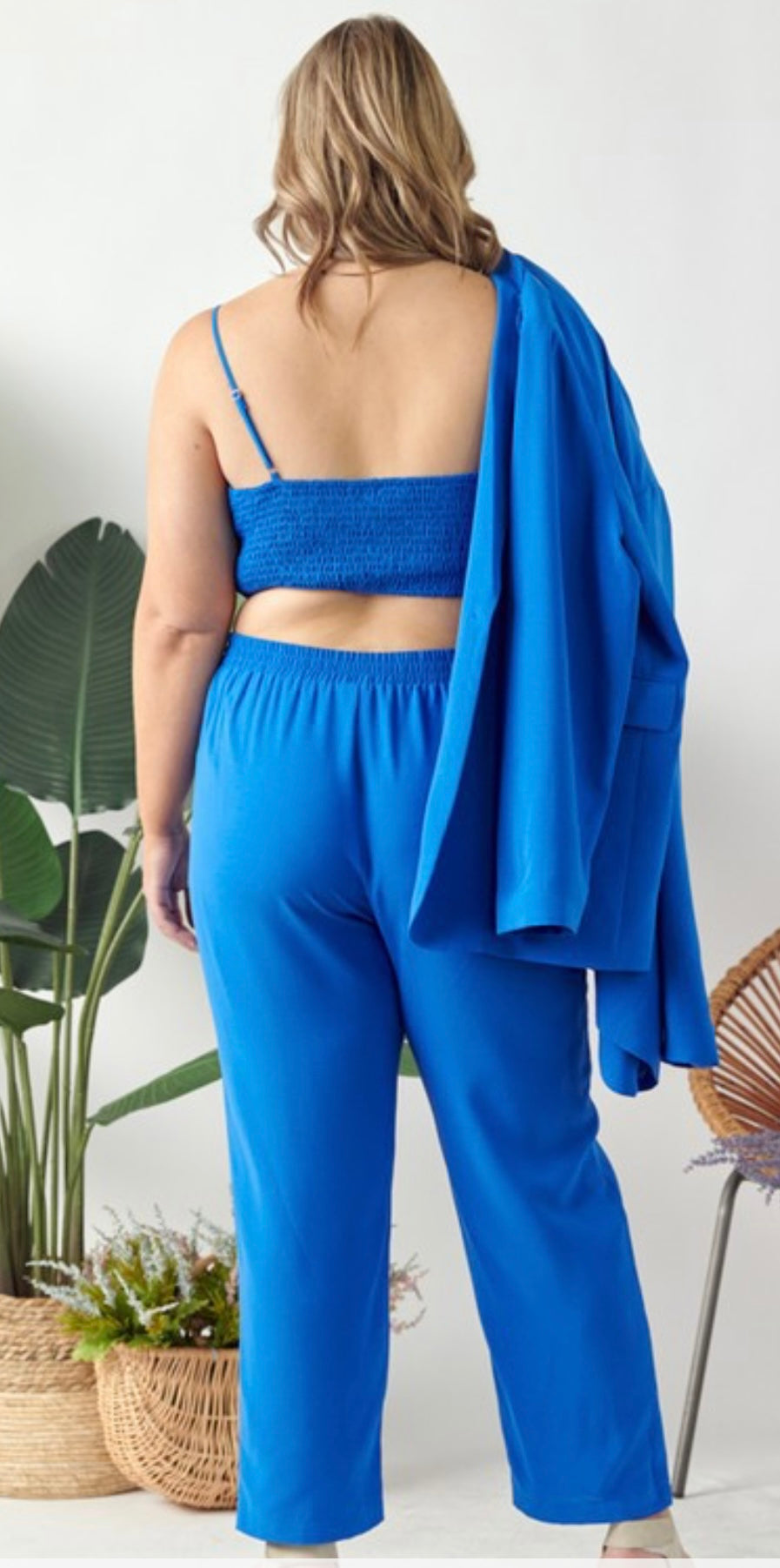 Pretty in HOTT Blue 3pc Set-Color Blue only
