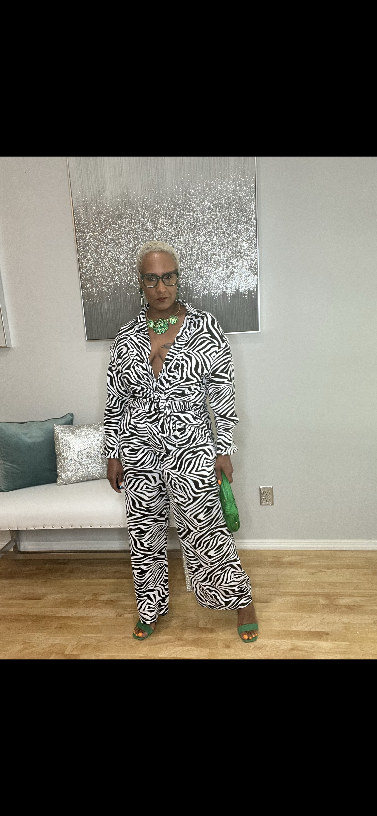 Pretty In Black & White Zebra Set