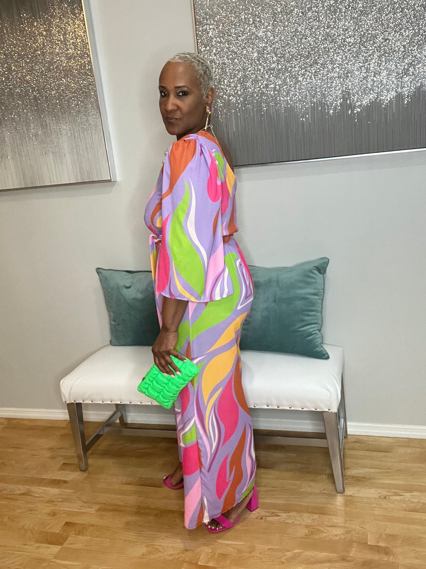 Invite Me One Shoulder Jumpsuit