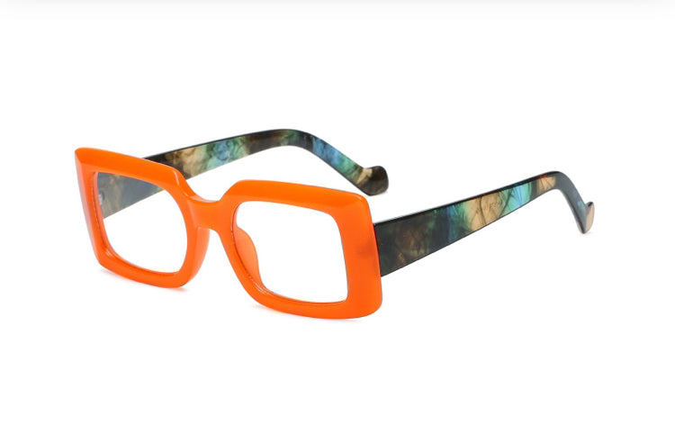 Flossy Clear Lens Frames