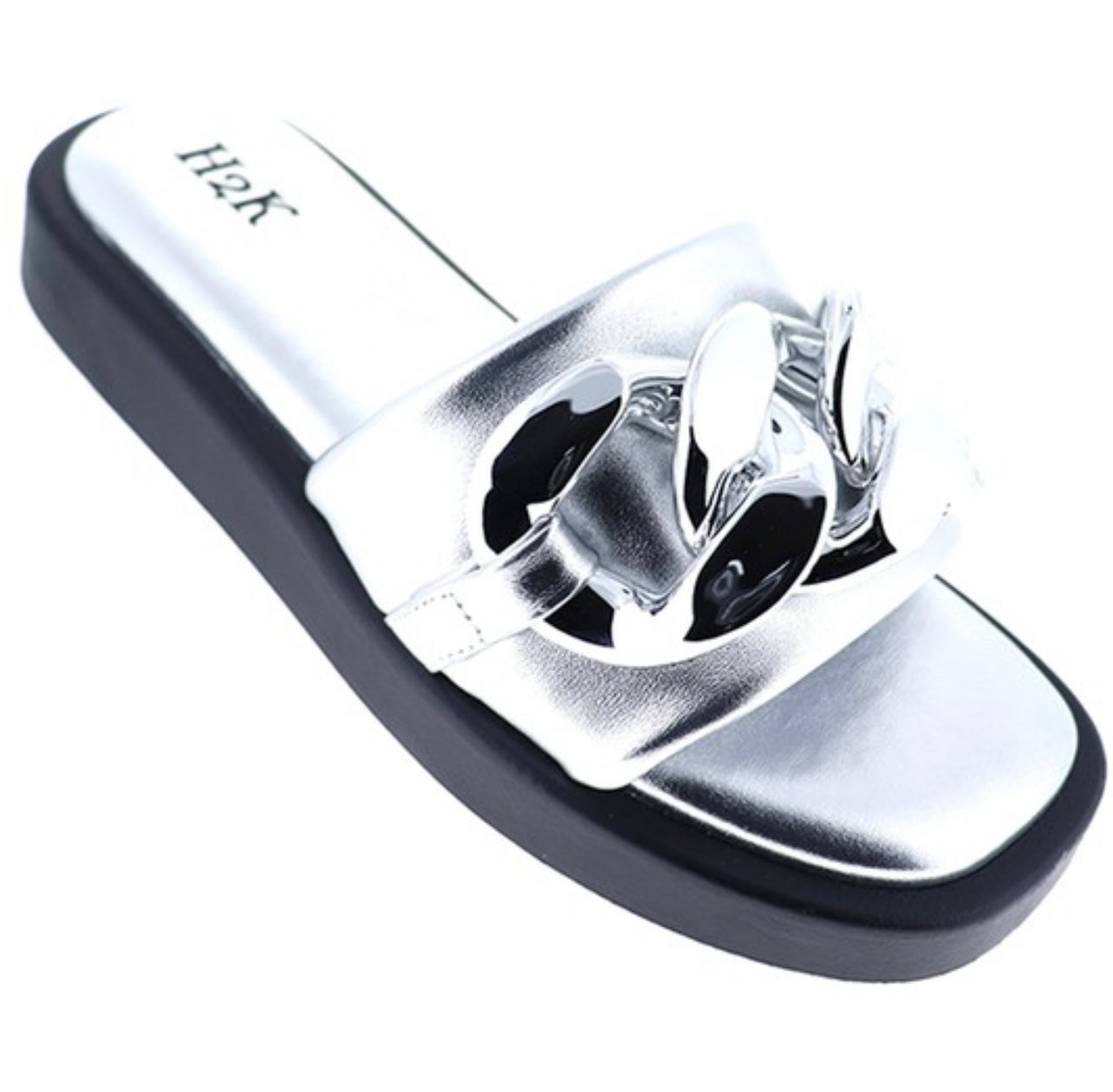 Silver_Chain Reaction Sandal