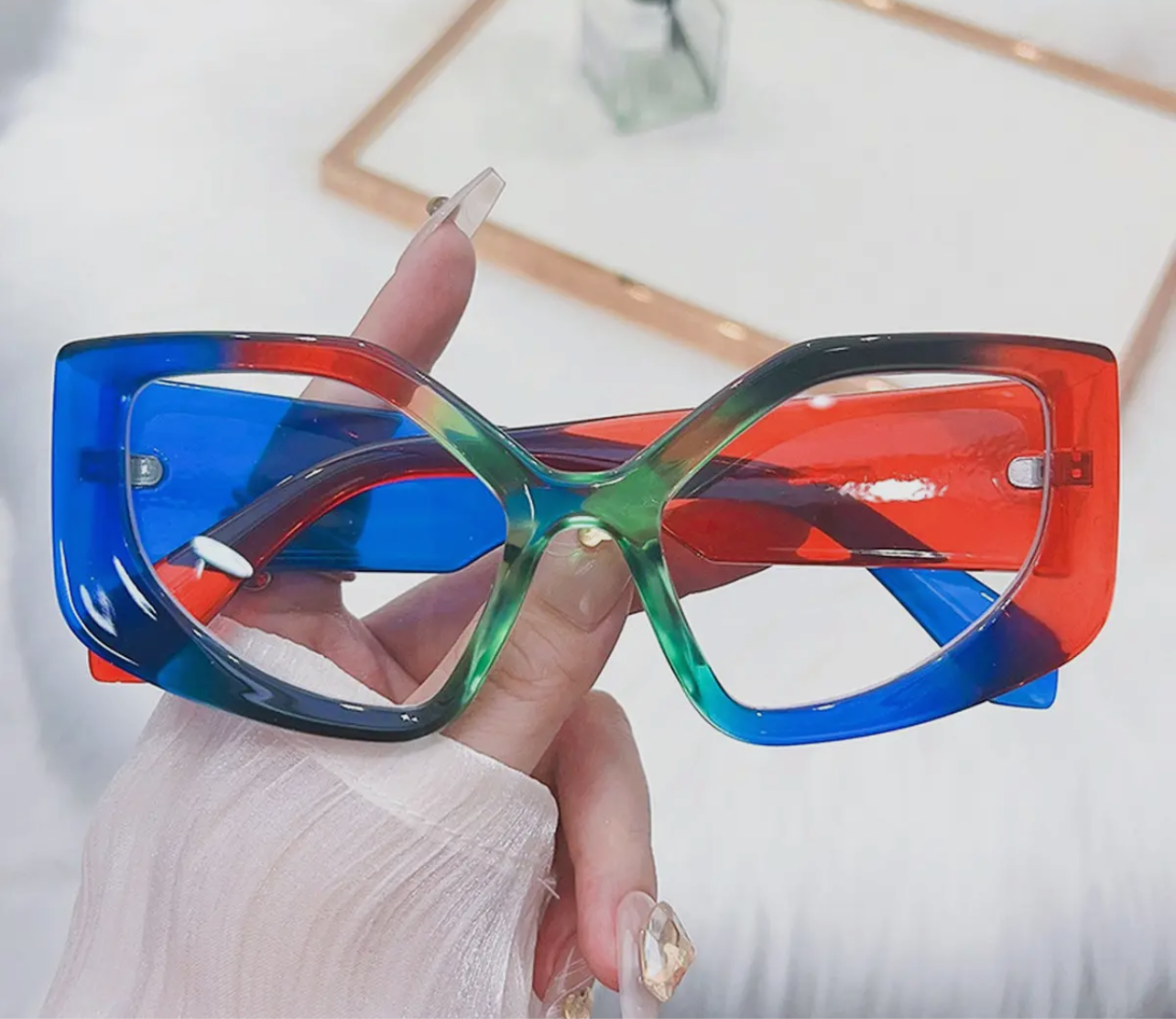 Cat Eye Multi Color Frames