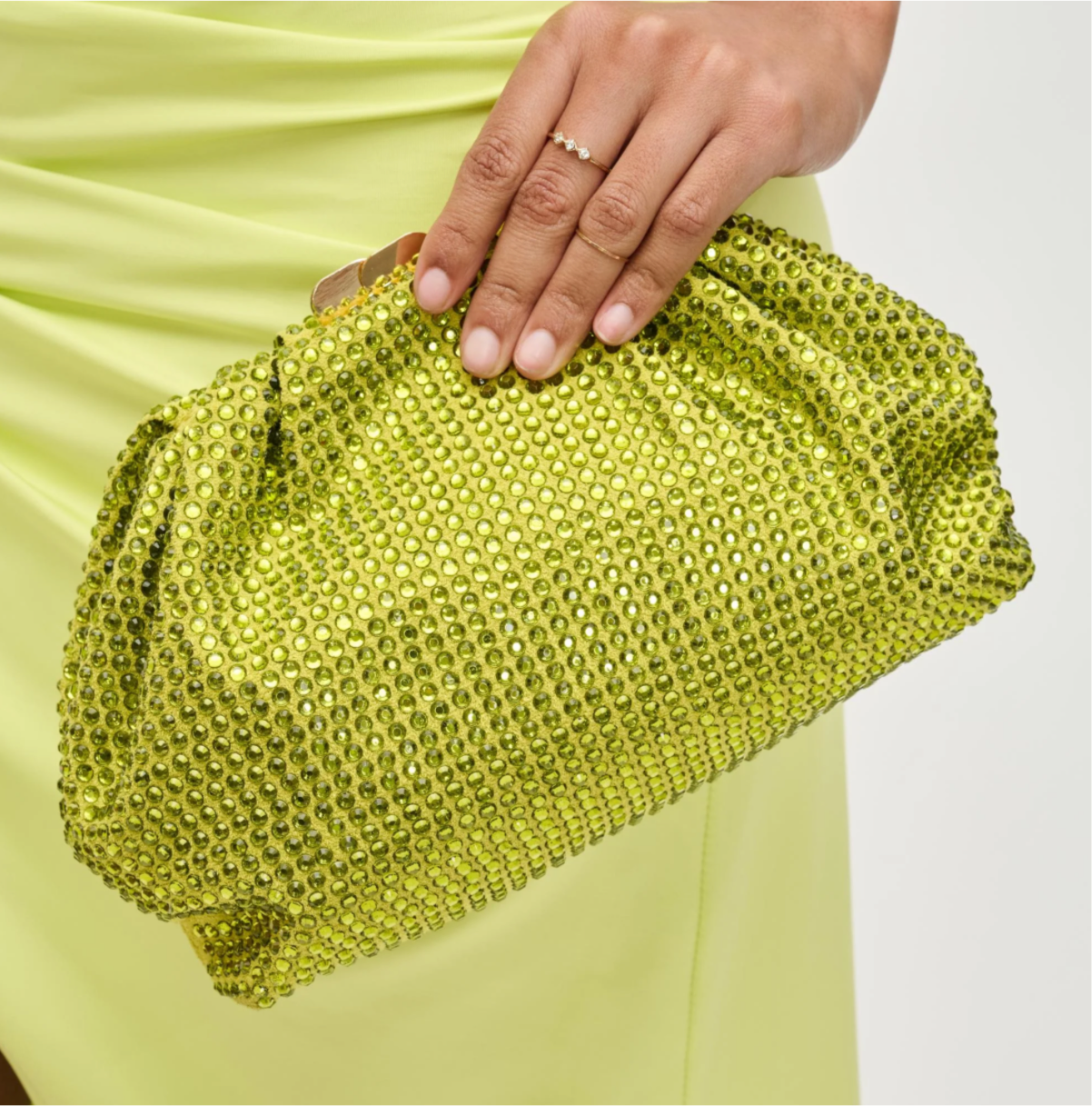 Arielle Evening Bag_Lime