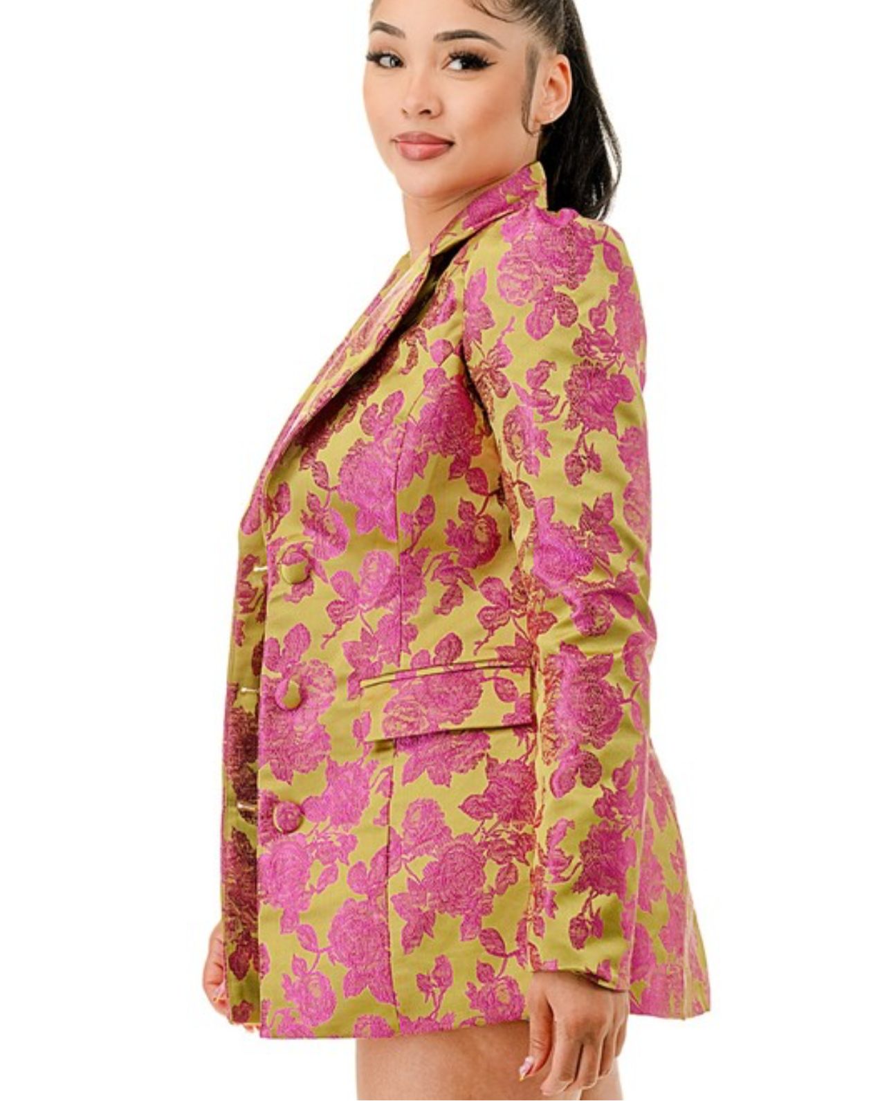 In Full Bloom Statement Blazer