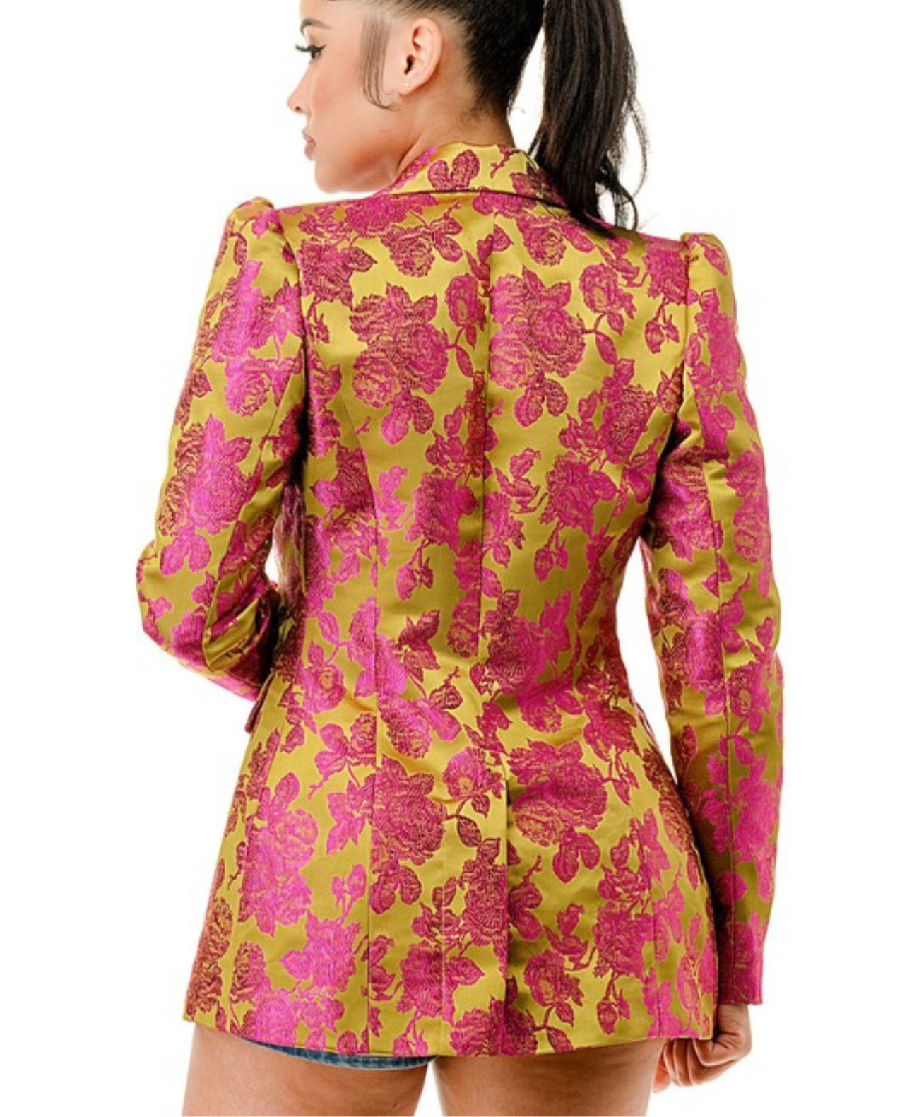 In Full Bloom Statement Blazer