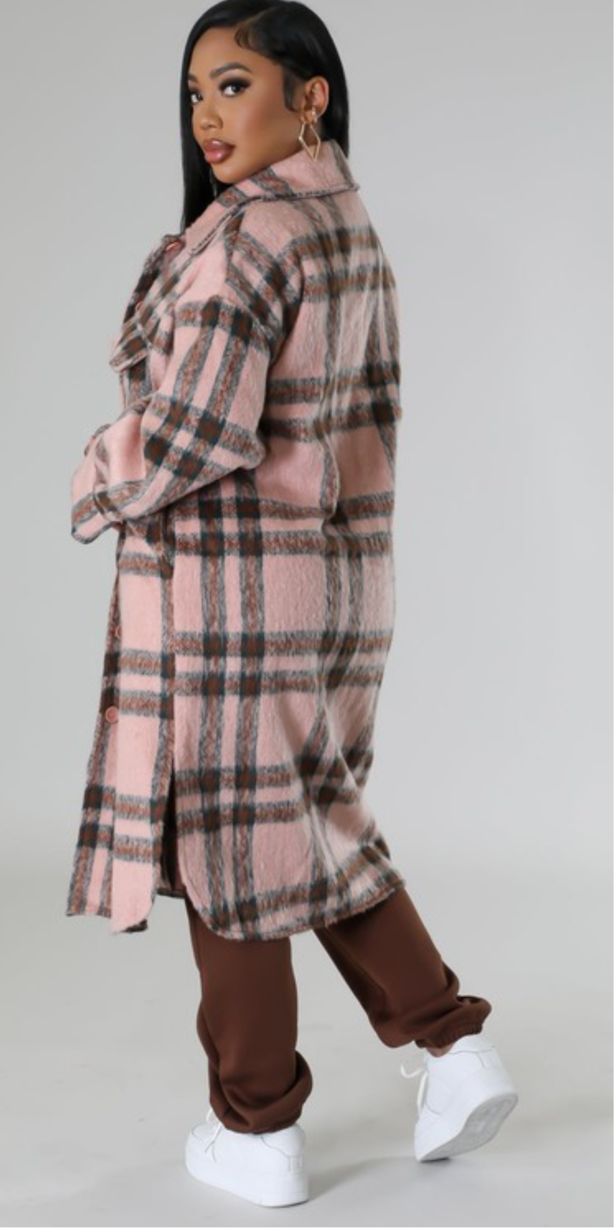 Mocha Plaid Shacket