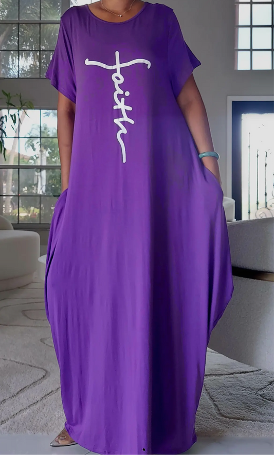 Faith Maxi Dress _Purple