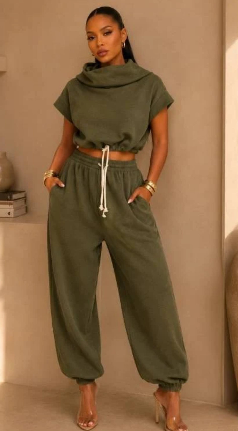 Off-Duty Diva Two-Piece Jogger Set _Pre-Order 10/5