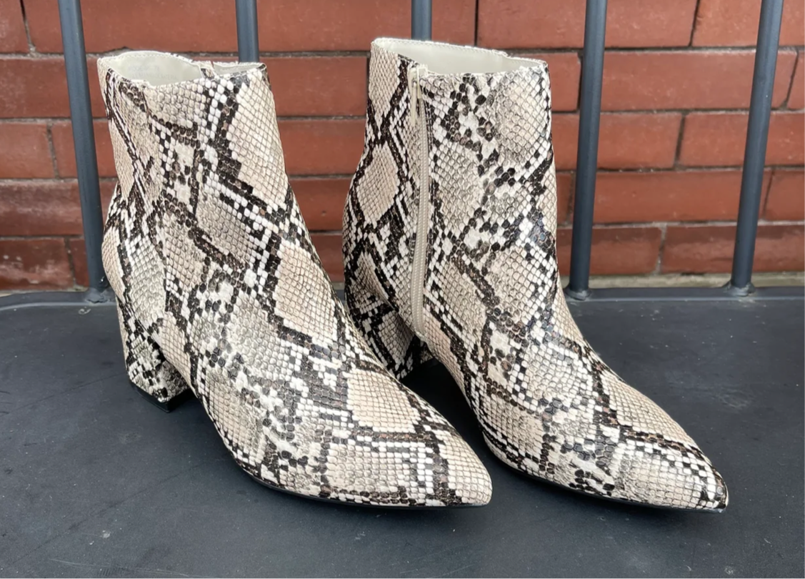 LaMode Snake Bootie