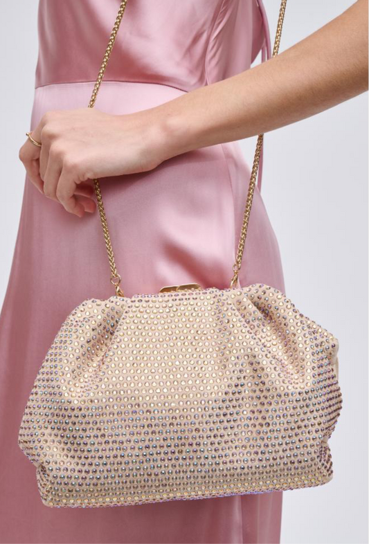 Arielle Evening Bag_Light Gold