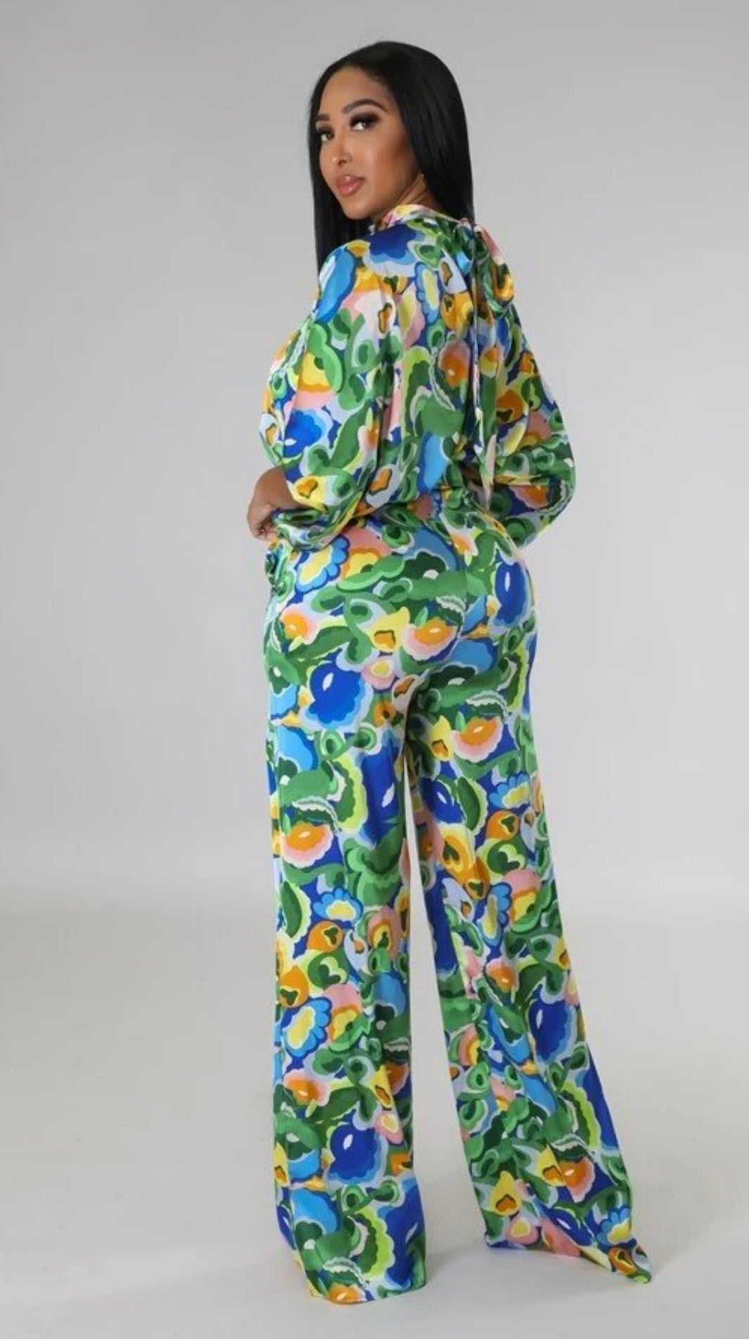 Gentle Grace 2Pc Floral Pant Set