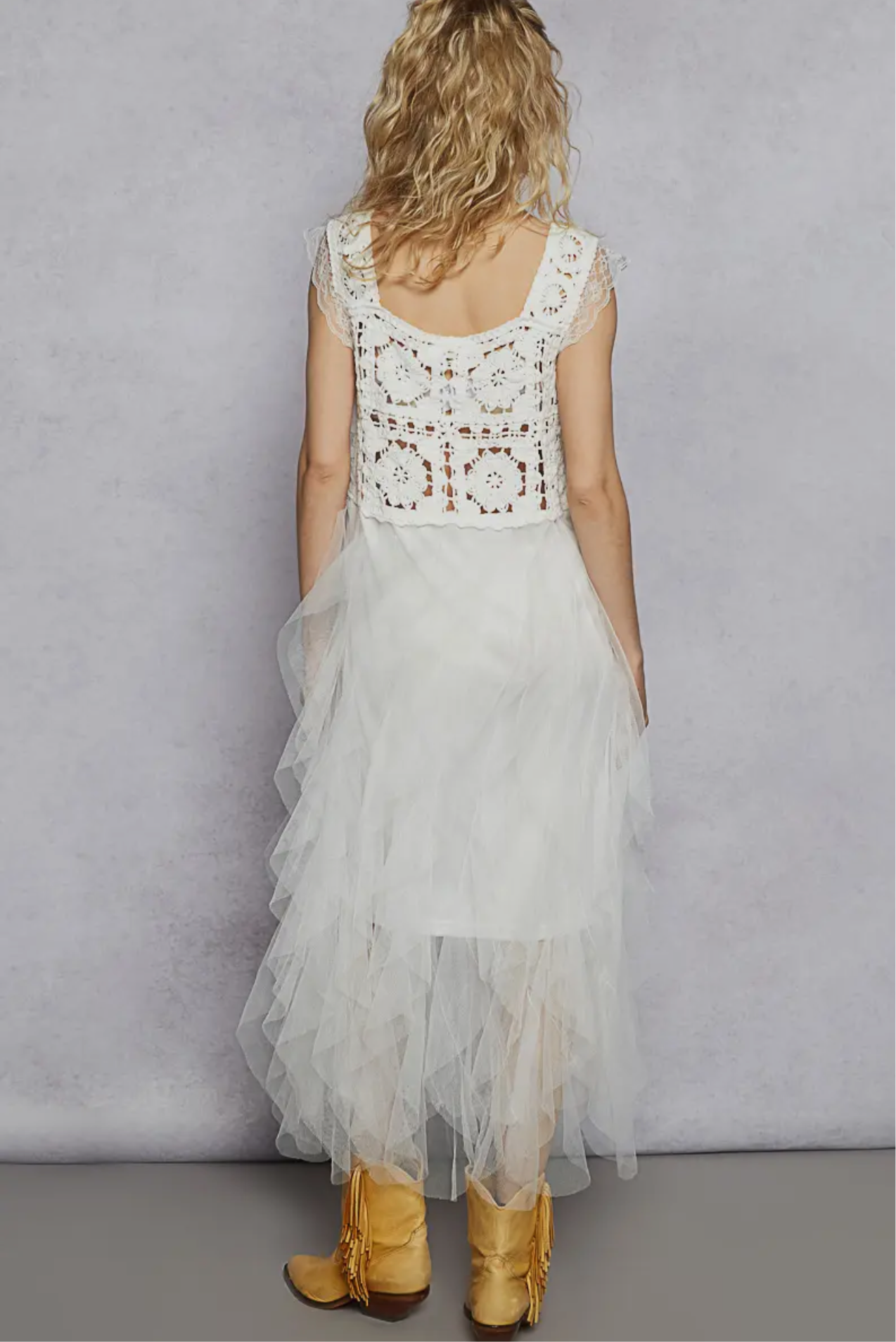 Caught In The Act Crochet Dress