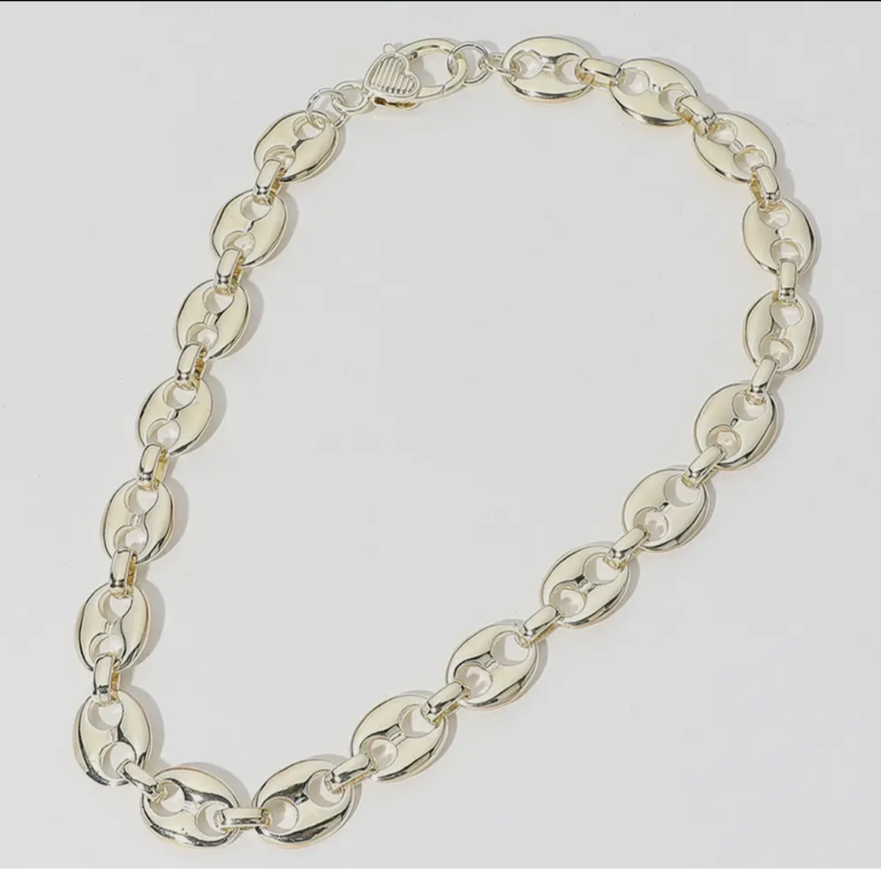 14KT Bubble Mariner Chain Necklace