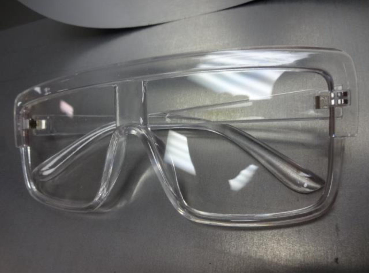 RETRO SHIELD Style Clear GLASSES