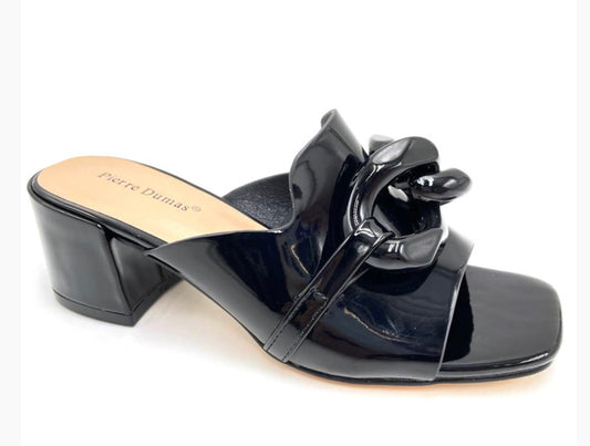 Kingston OpenToe Sandal_Black Patent