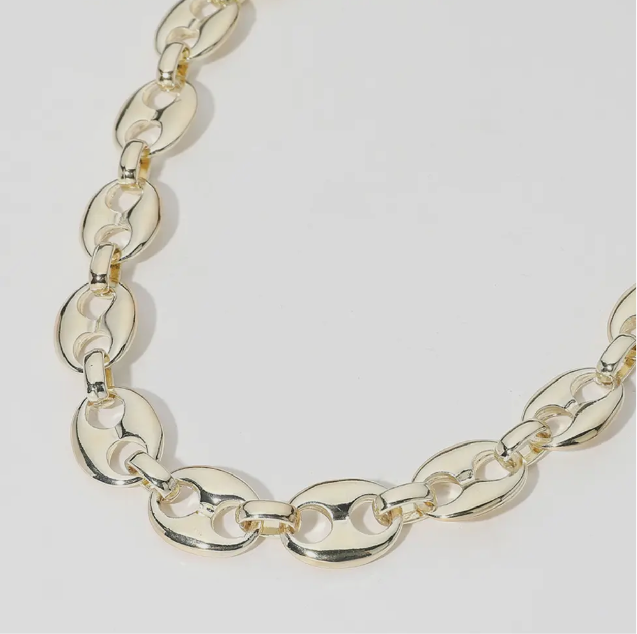 14KT Bubble Mariner Chain Necklace