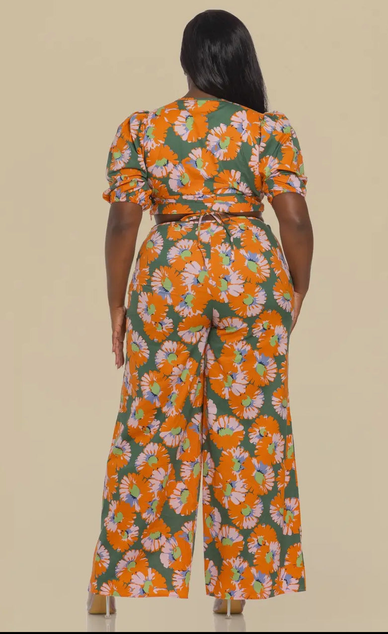 Flower Bomb Pant Set