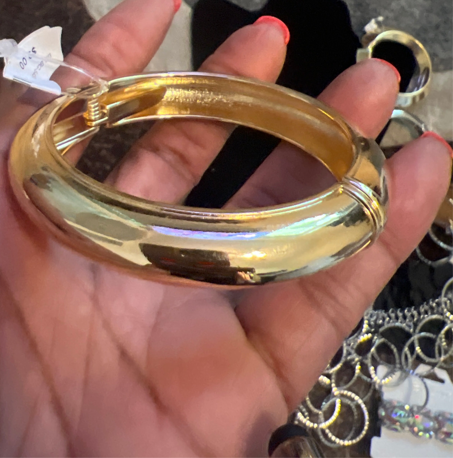 Bold Bangle Bracelet