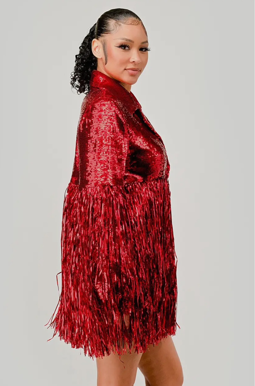Class Me Up Sequins Party Dress