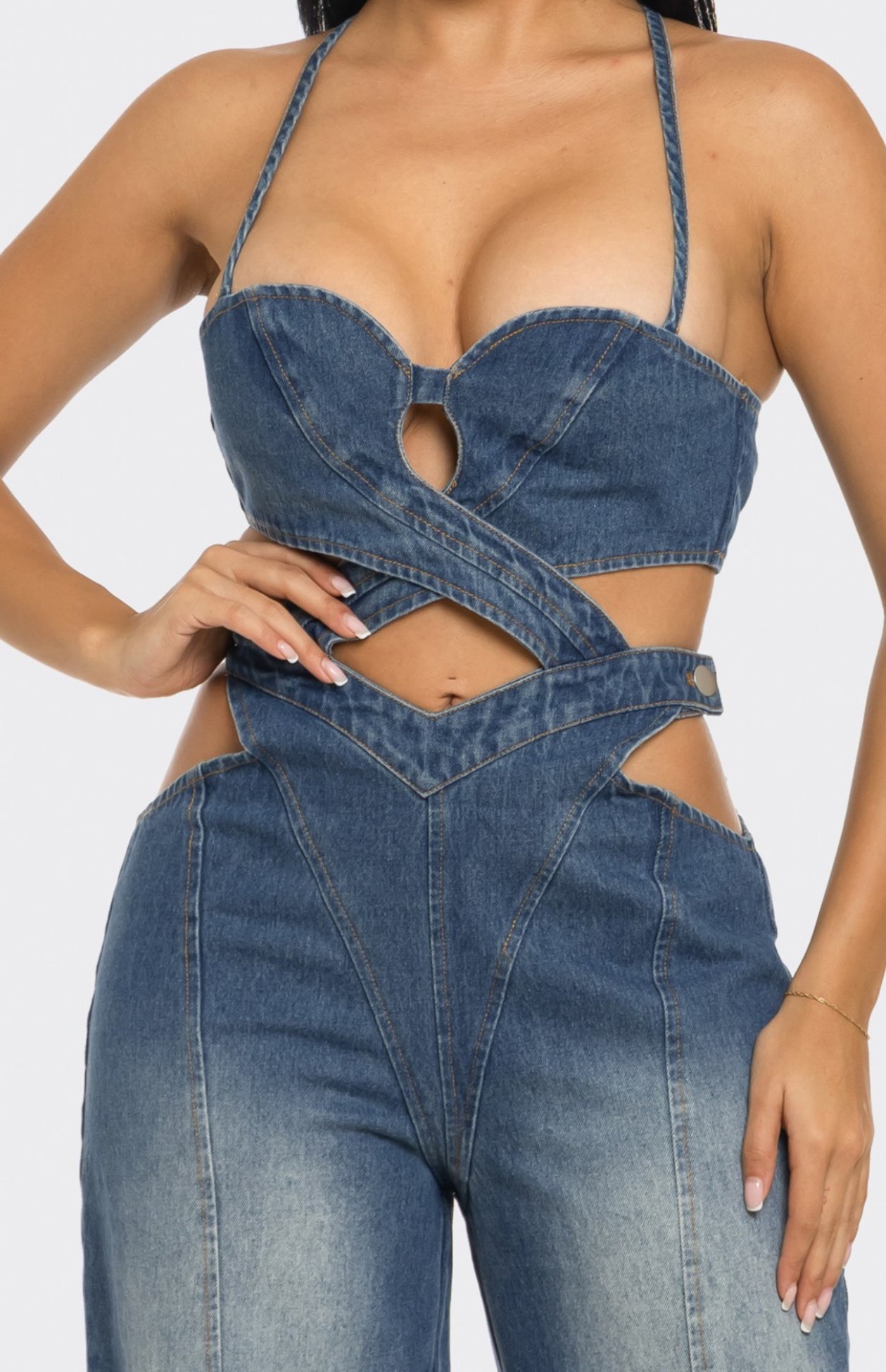 Denim Darling Cutout