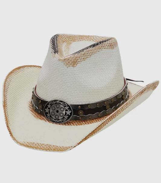 BULLHIDE LITTLE BIG HORN 50X NATURAL STRAW COWBOY HAT