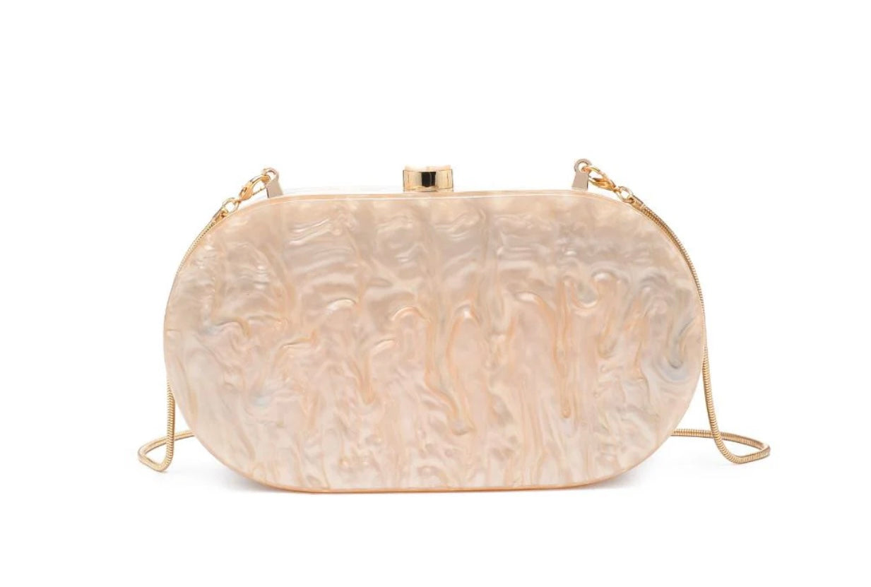 Jimberly Clutch/Crossbody Bag_Champagne