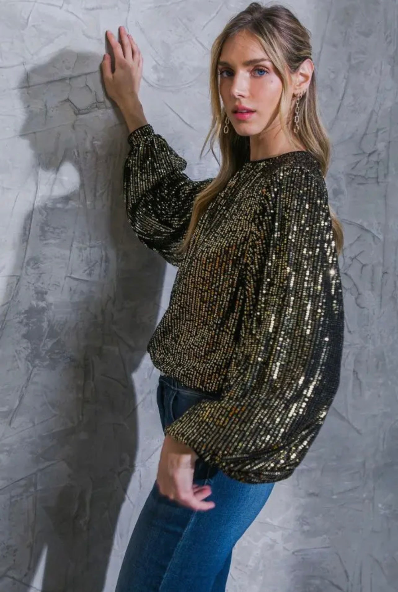 Hopeful Sequins Top