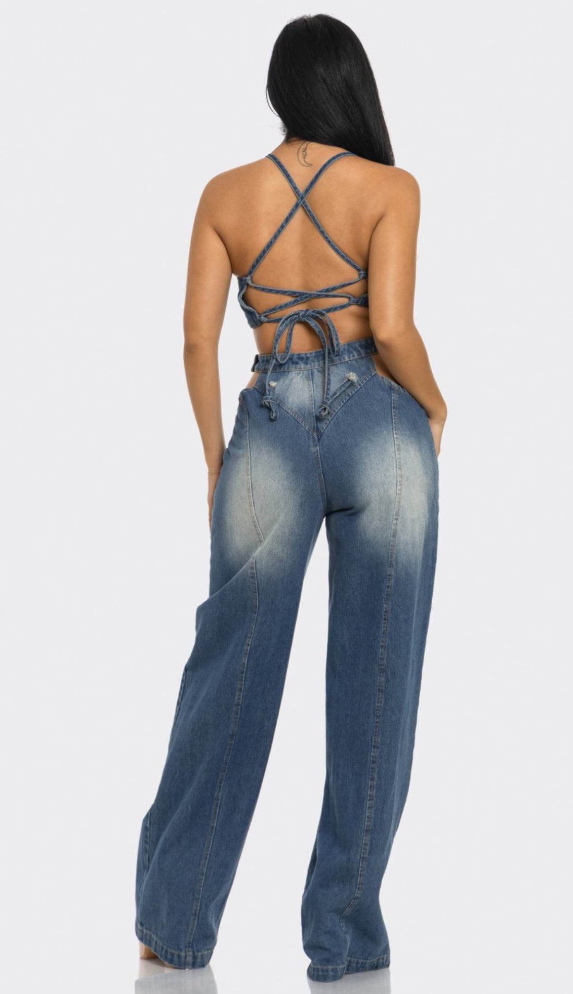 Denim Darling Cutout