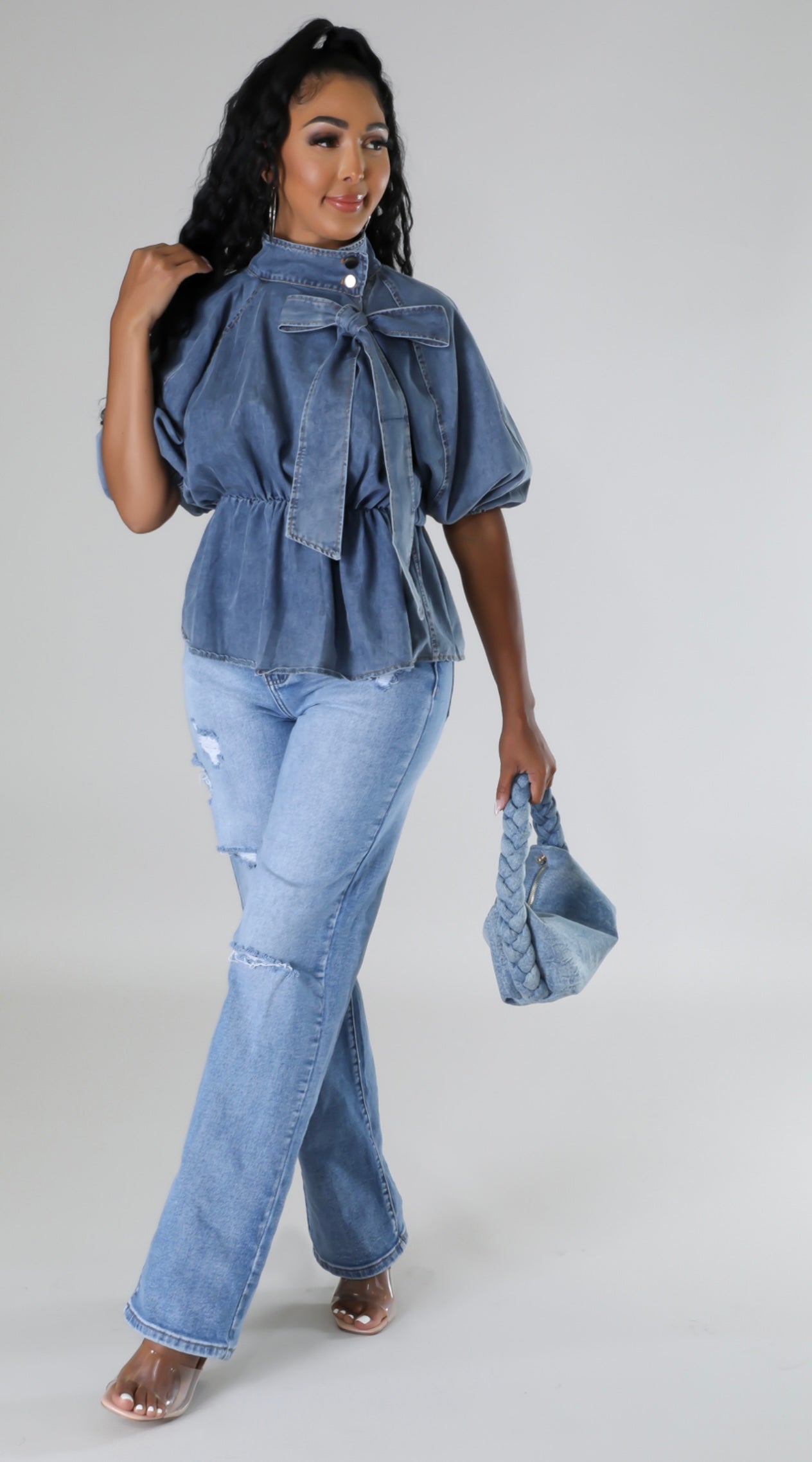 Giti Denim Top